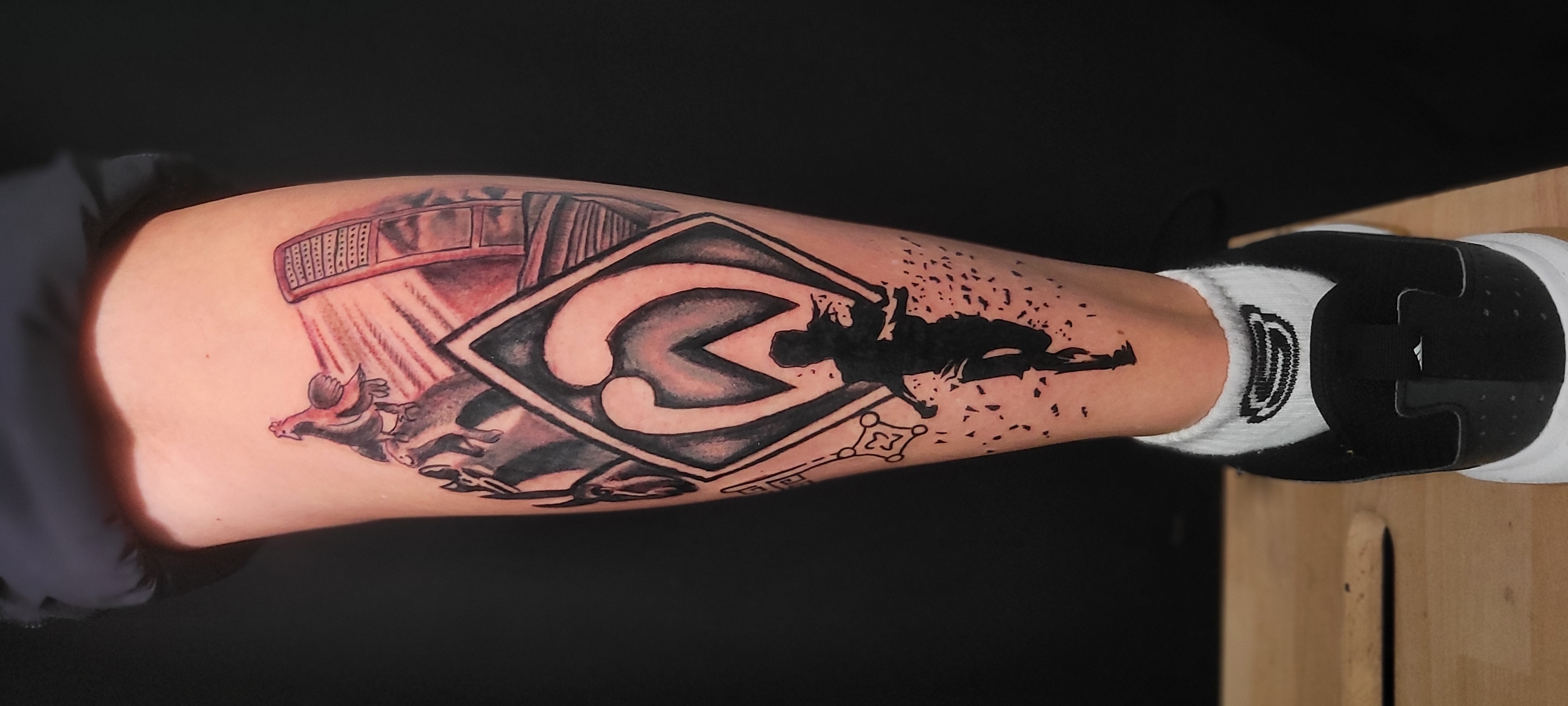 Werder Fan Tattoo