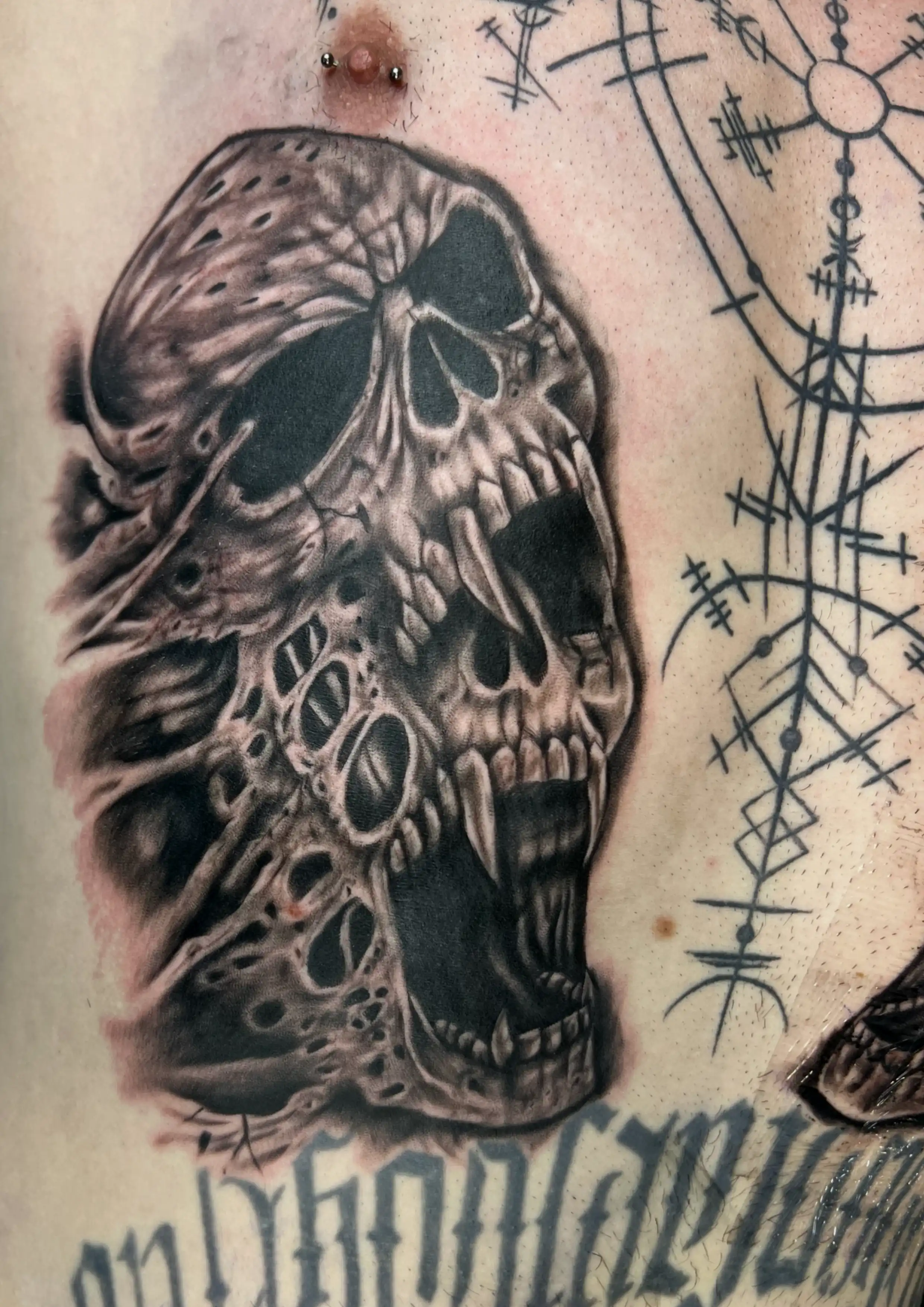 Blackwork tattoos