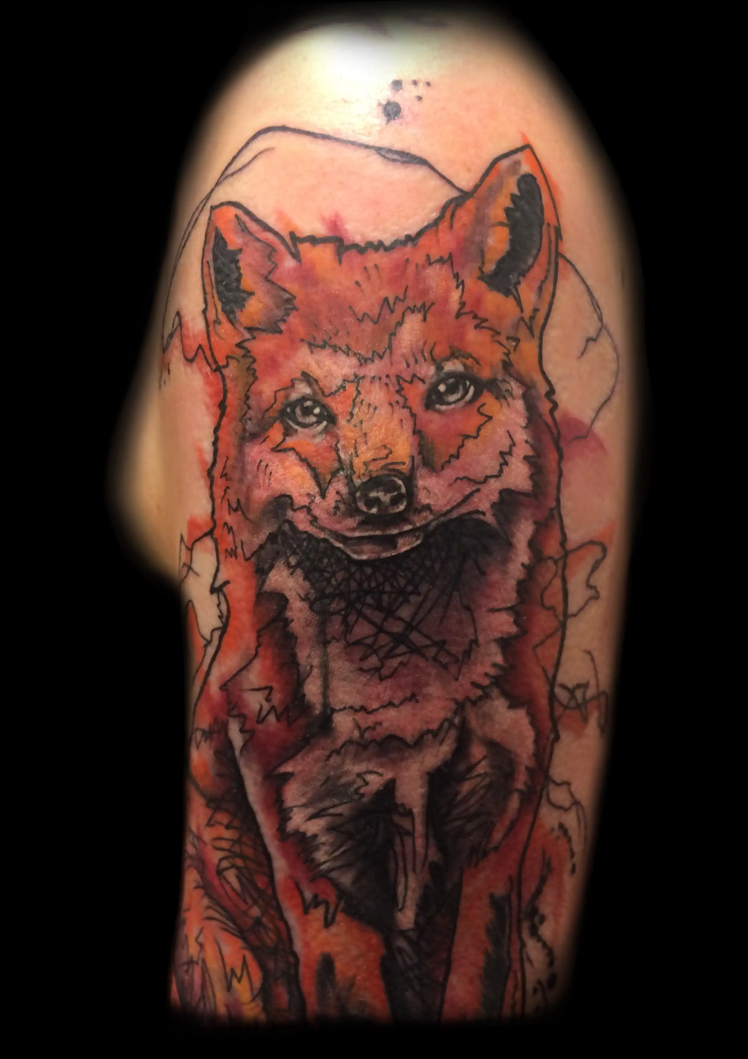 Fullcolor and watercolor tattoos