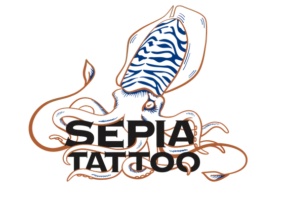 Sepia Tattoo Logo